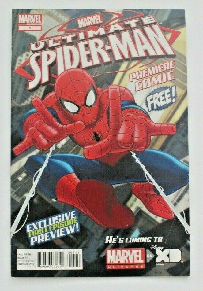 Ultimate Spider-Man Premier Comic Marvel 2012 Free Premiere Comic