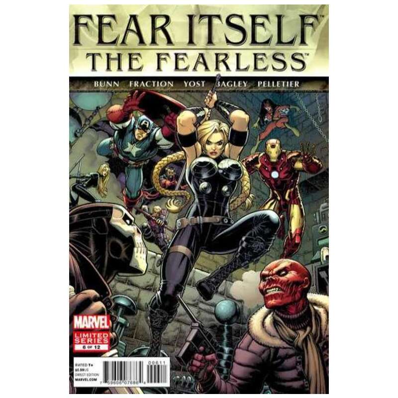 Fear Itself: The Fearless #6 in Near Mint minus condition. Marvel comics [m;