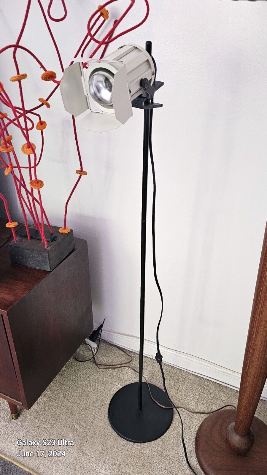 VINTAGE LAMP-REFLECTOR SKANDINAVIAN-IKEA FROM 80s GOOD CONDITION