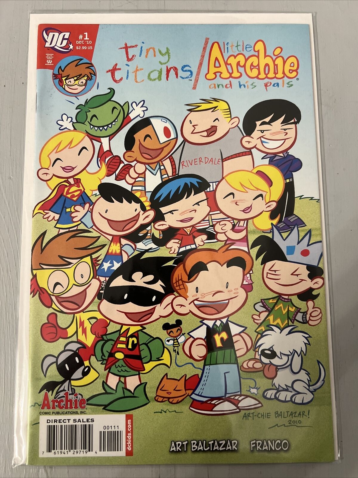 TINY TITANS & LITTLE ARCHIE AND HIS PALS ISSUE# 1 DC COMICS COMIC BOOK (NEW)