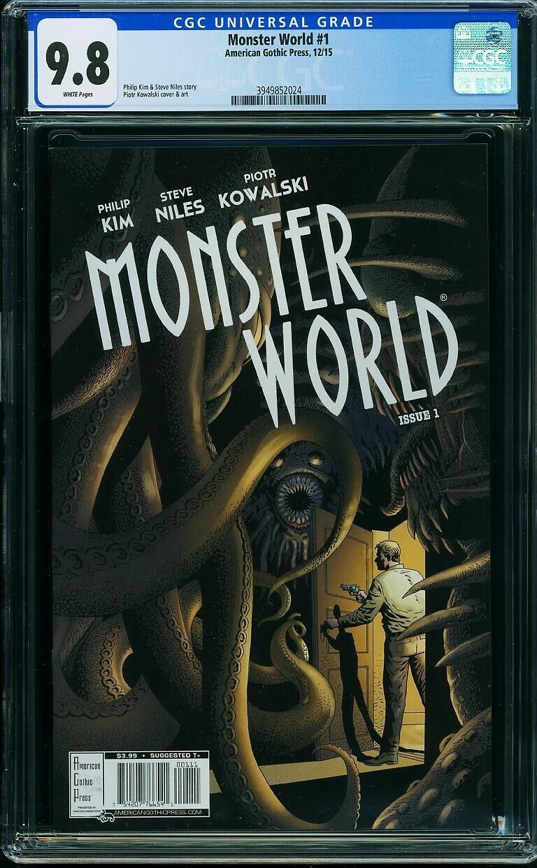 Monster World #1 CGC 9.8 Single Highest and Only Graded Copy STEVE NILES 12/2015