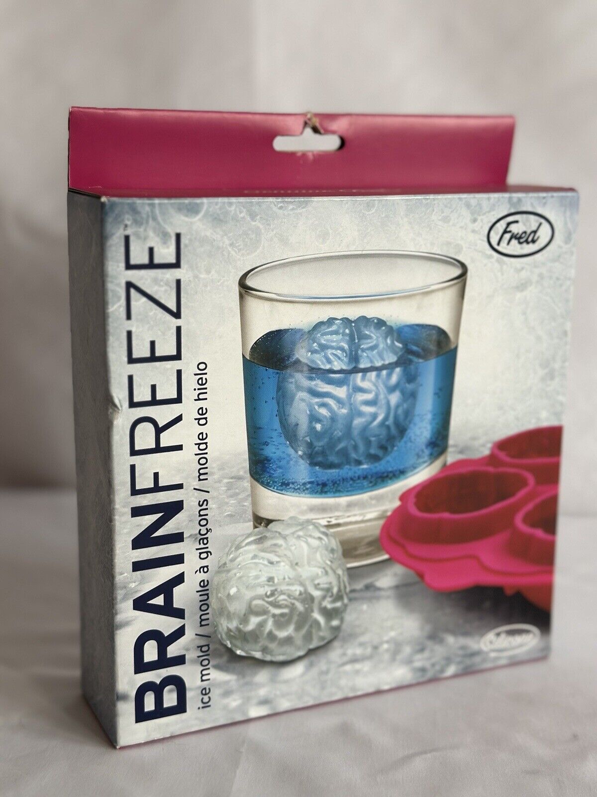 NEW Brain Freeze Ice Cube Mold Tray by Fred Perfect for Halloween