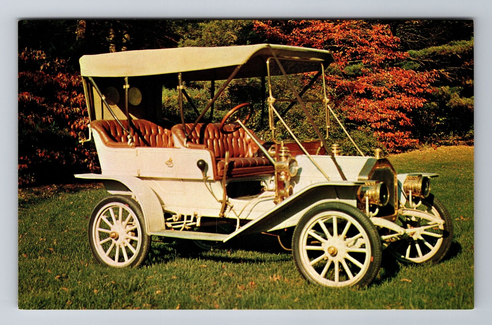 Southampton NY-New York, 1910 Buick Model 10 Toy Tonneau, Vintage Postcard
