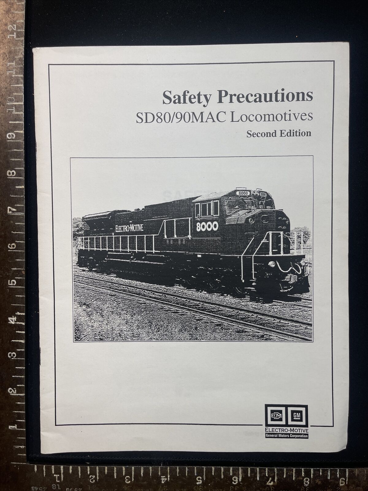 1996 GM EMD SD80/90 MAC Locomotives Safety Precautions