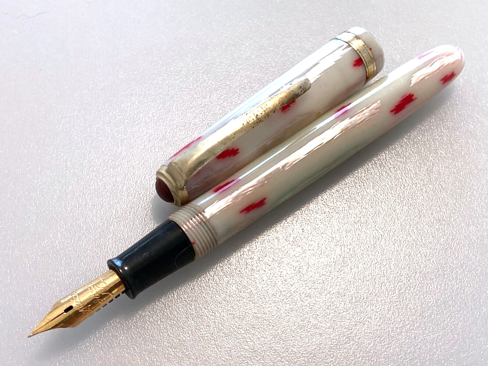 Japanese  vintage  fountain pen  with  ink sack from Japan