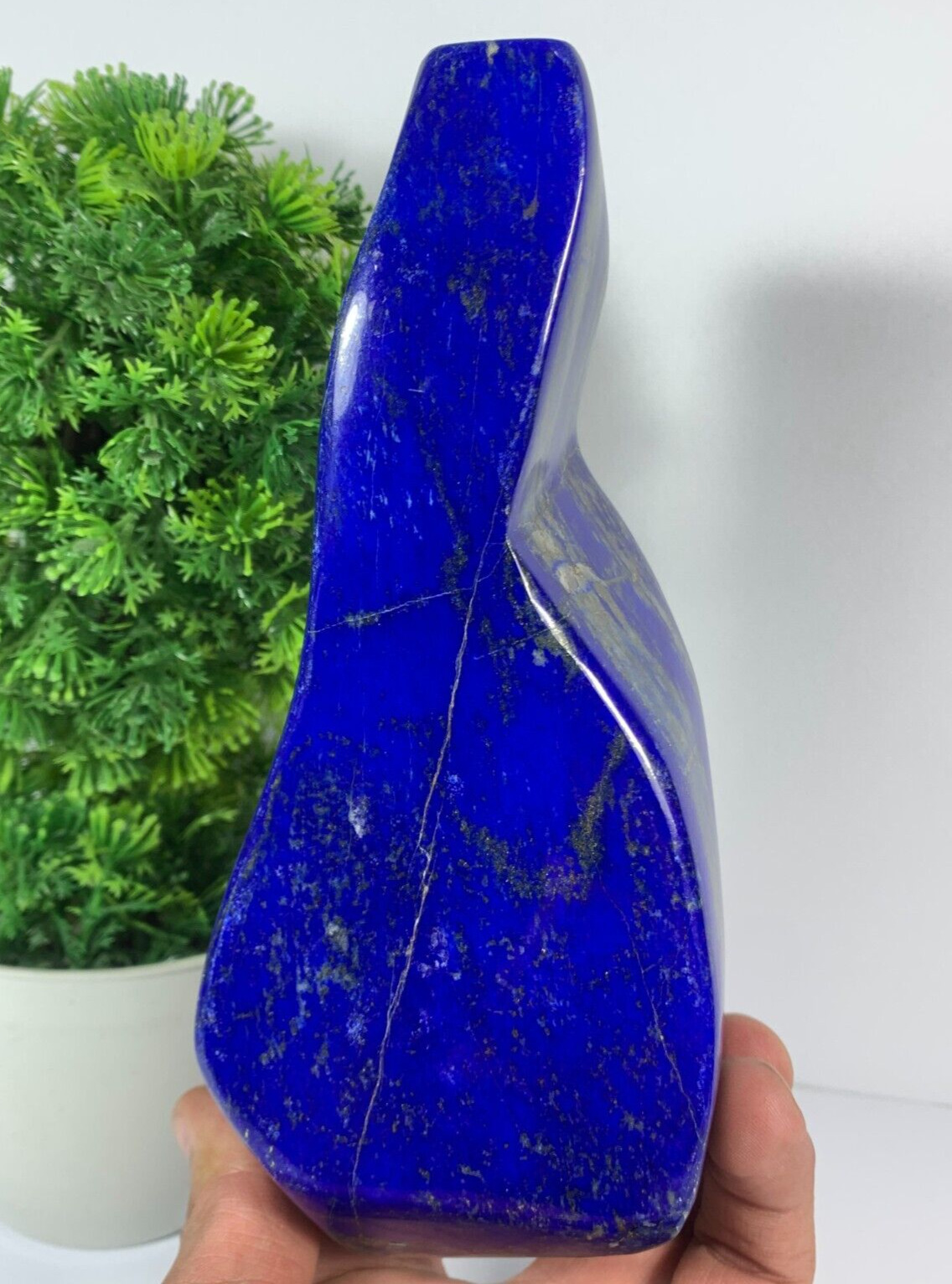 1327g Lapis Lazuli Freeform Rough Tumbled Polished AAA+ Grade From Afghanistan