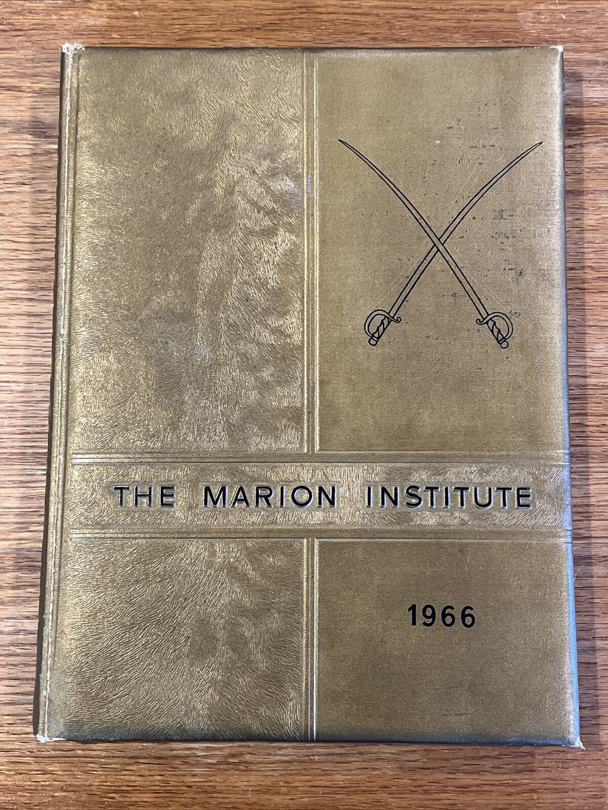 The Marion Institute 1966 Yearbook Marion Alabama 1966 Orange & Black Yearbook 