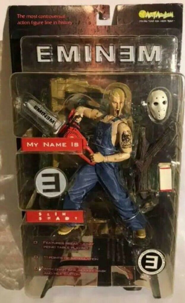 Art Asylum Eminem Slim Shady Action Figure Chainsaw Mask w/ Box