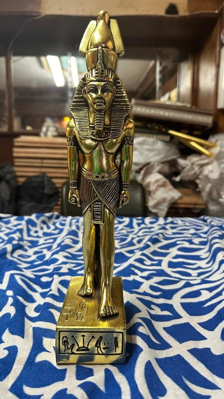 Rare Authentic Egyptian Statue of King Ramses II | Handcrafted