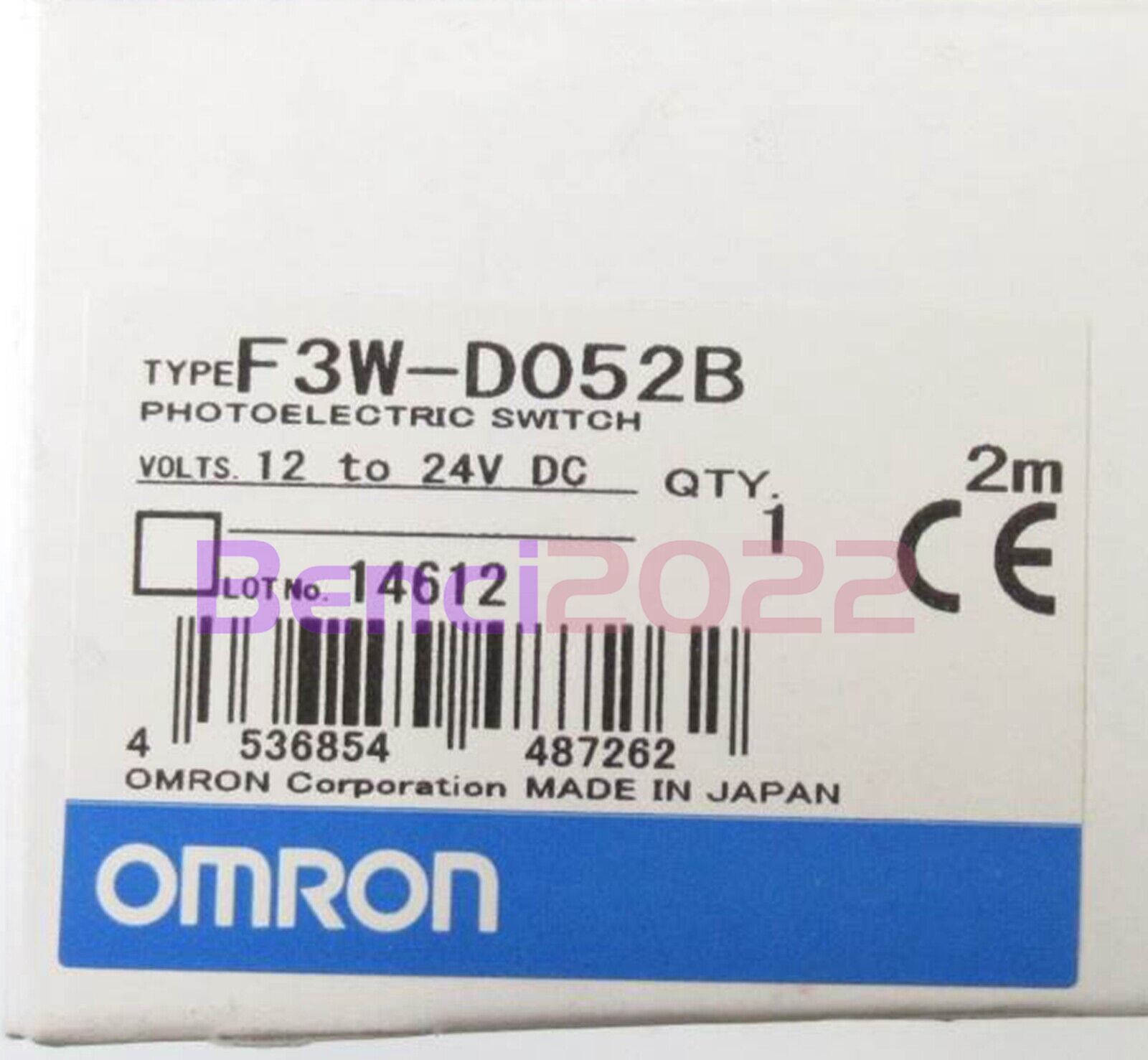 1PCS New Omron Safety Switch F3W-D052B Fast Ship