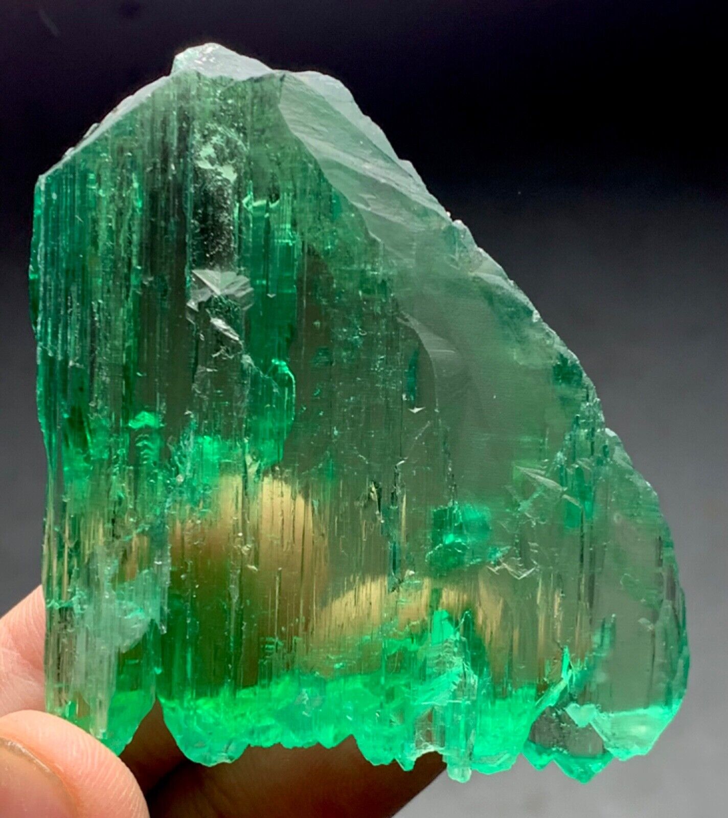 230 Carat Heated Kunzite crystal from Afghanistan
