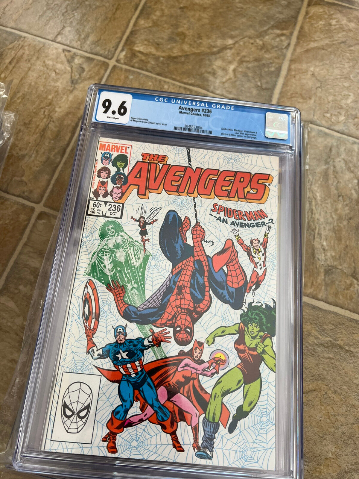 Avengers #236 CGC 9.6