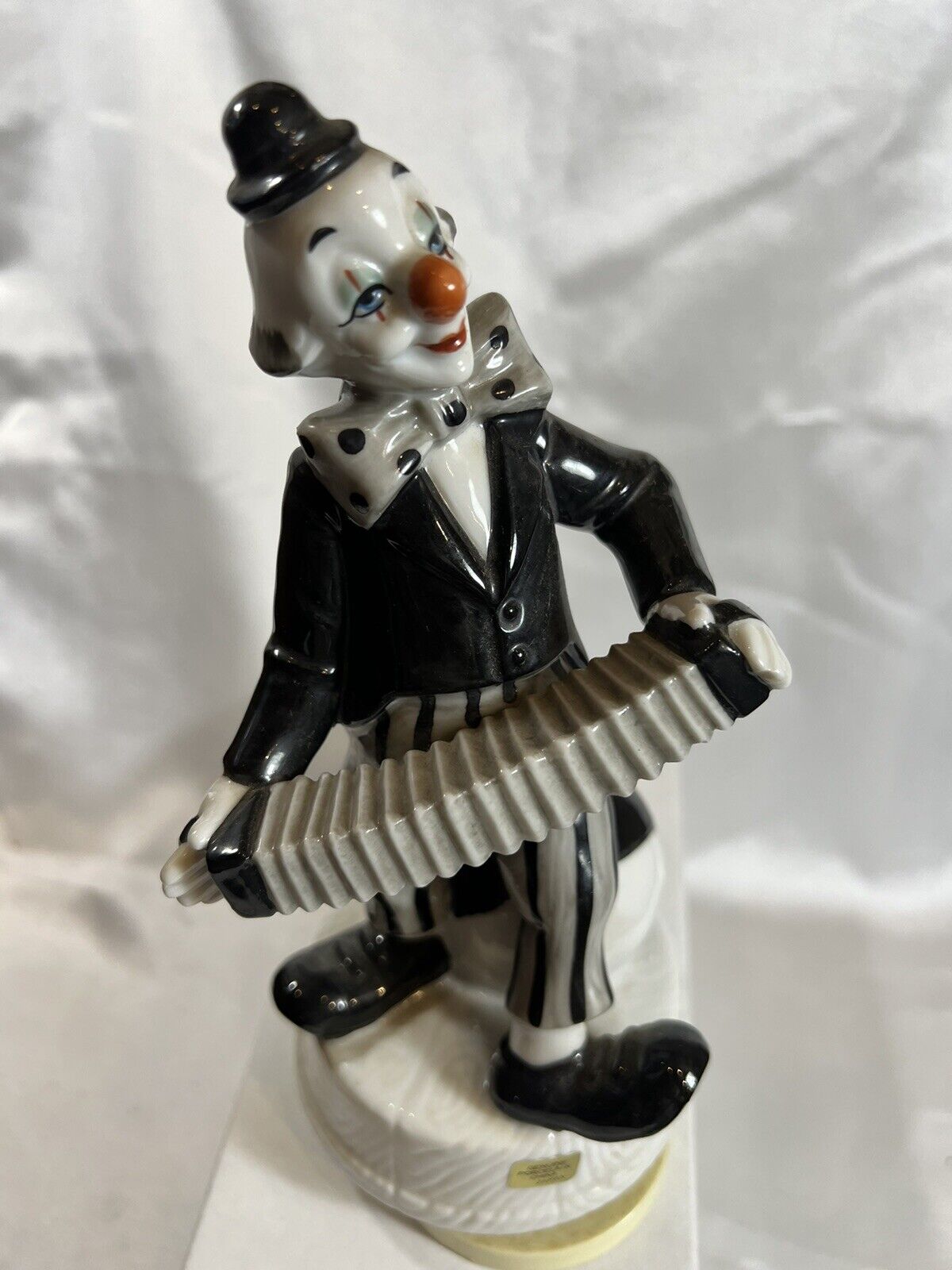 Fred Roberts Vintage Maruho Clown Revolving Music Box - San Francisco - New