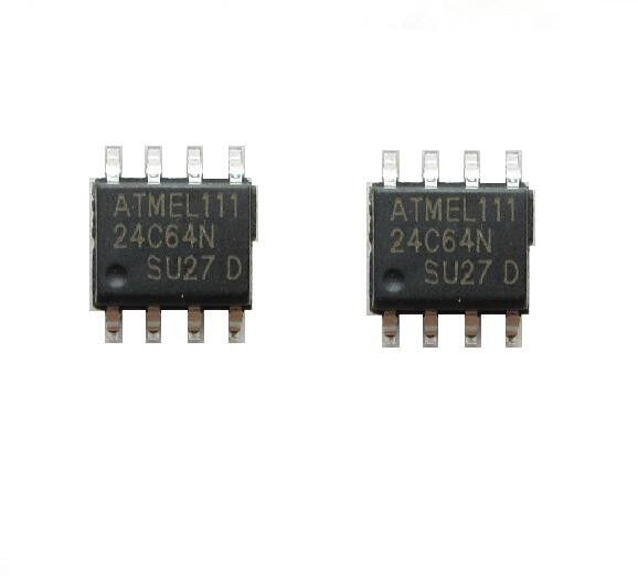 10PCS ATMEL AT24C64DH AT24C64 SOP-8 24C64 SOP8 64 Serial EEPROM