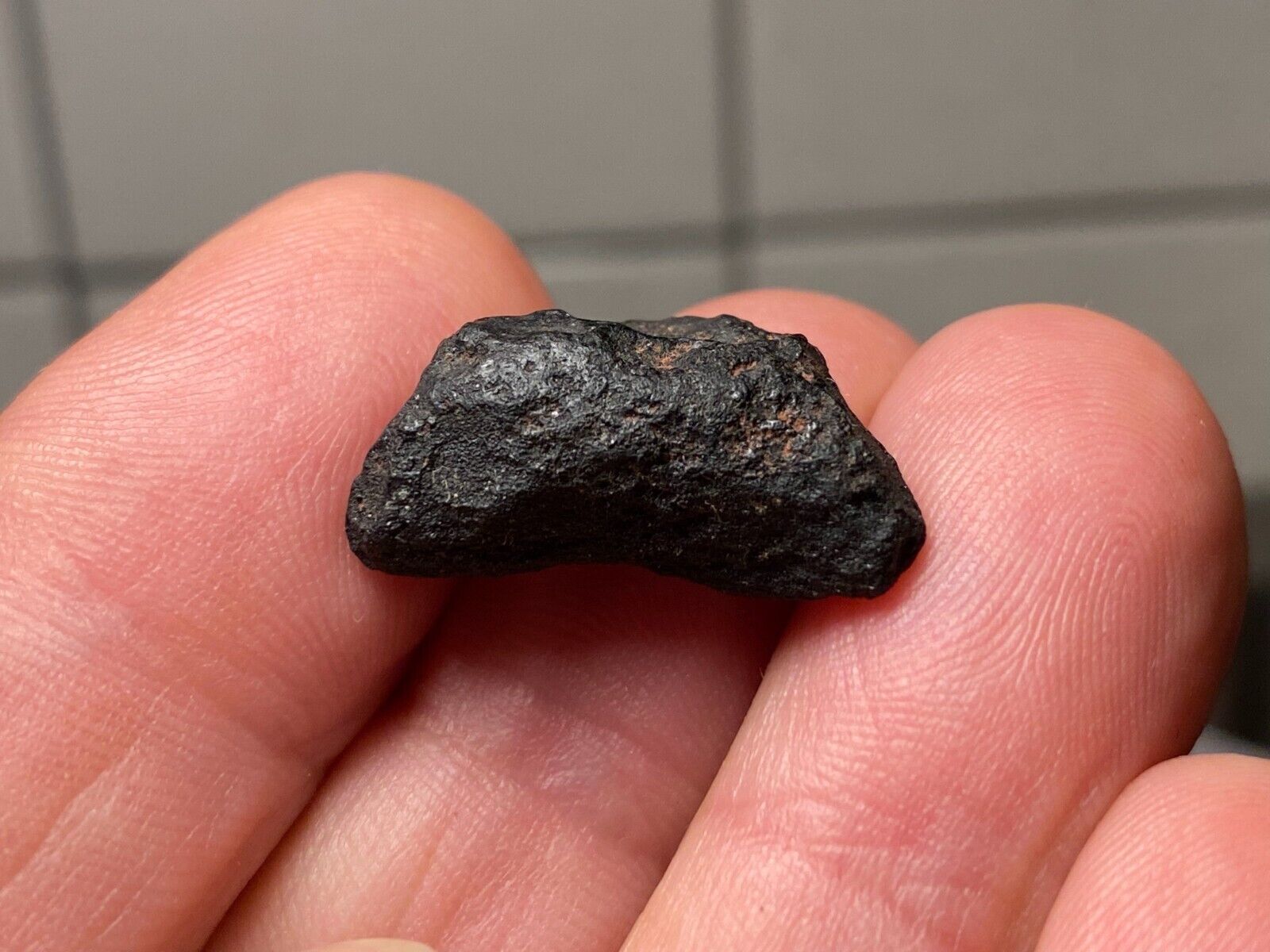 4 gram, SIC Glassy pre-solar carbon meteorite diamond.