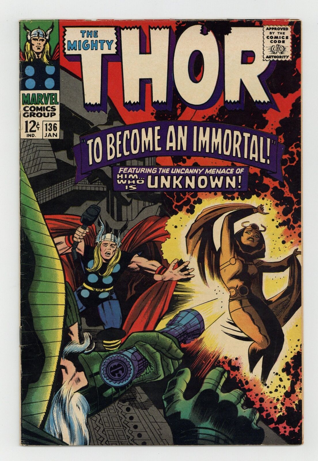 Thor #136 VG 4.0 1967