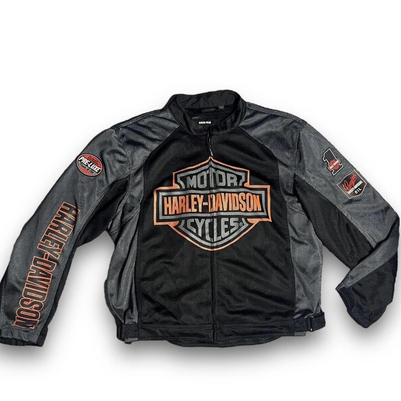 Men's Harley Davidson Genuine Motorclothes Mesh Jacket - Size 2XL