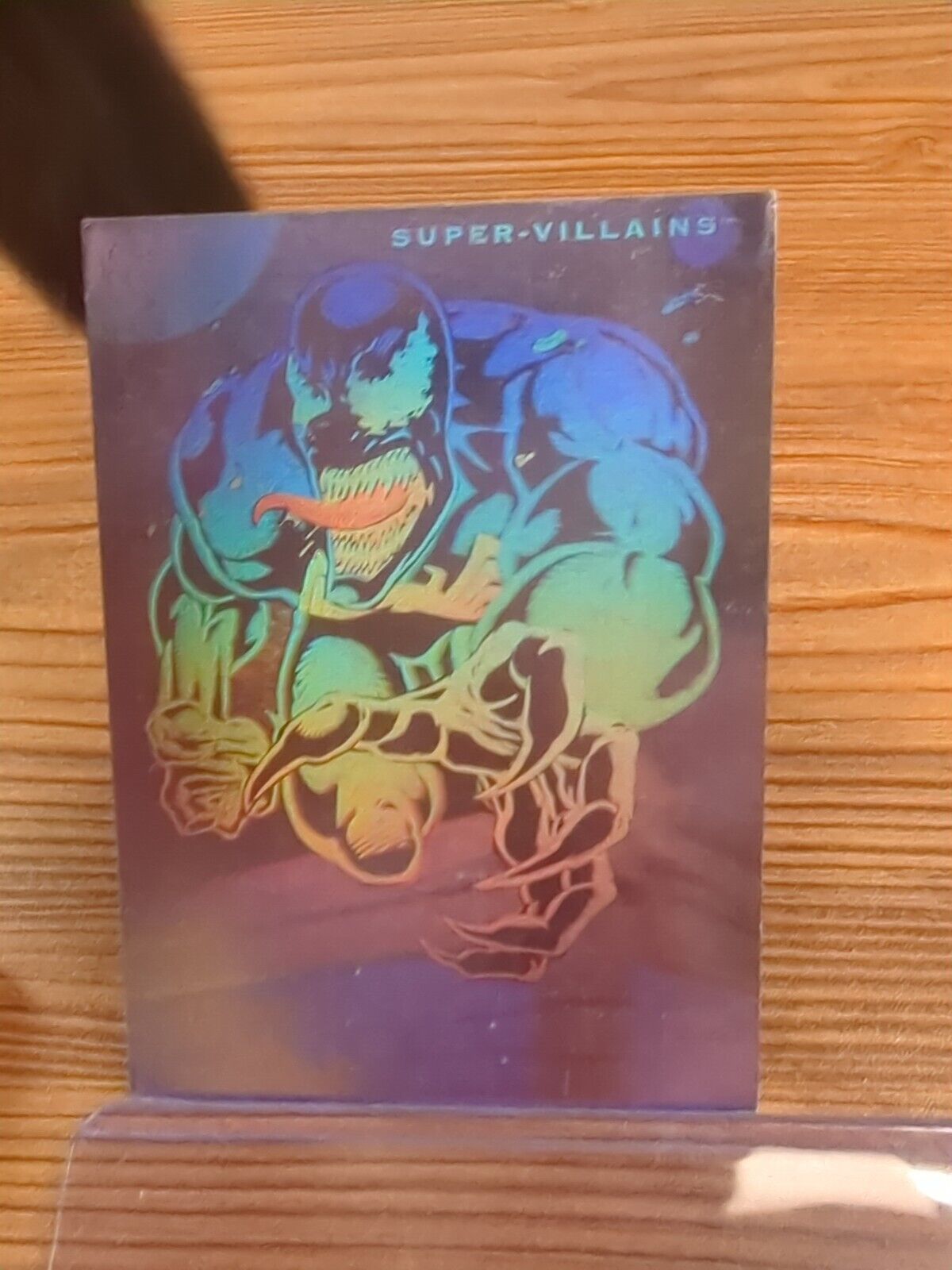 Marvel Universe 3 Hologram Insert Promo Card.  Venom.  Impel - 1992 H-4