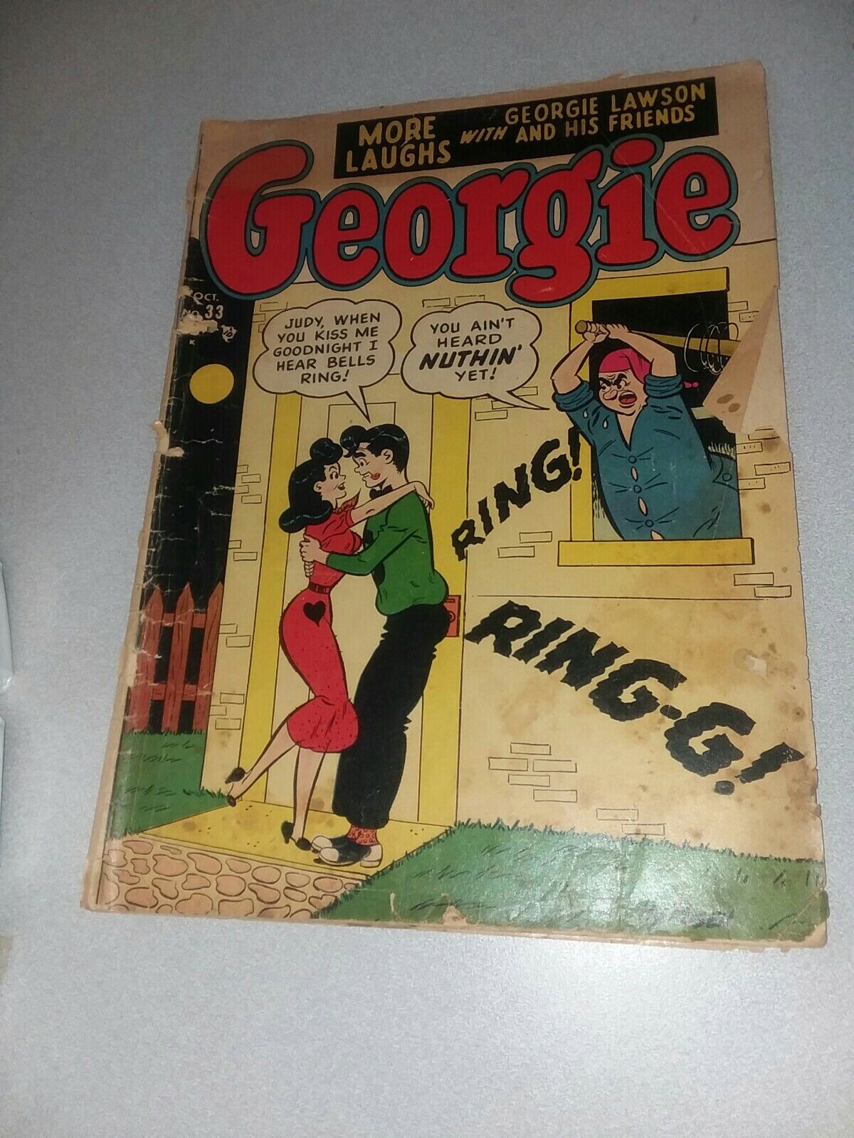 Georgie #33 Timely Comics 1951 Precode Golden Age good girl hy rosen art happy