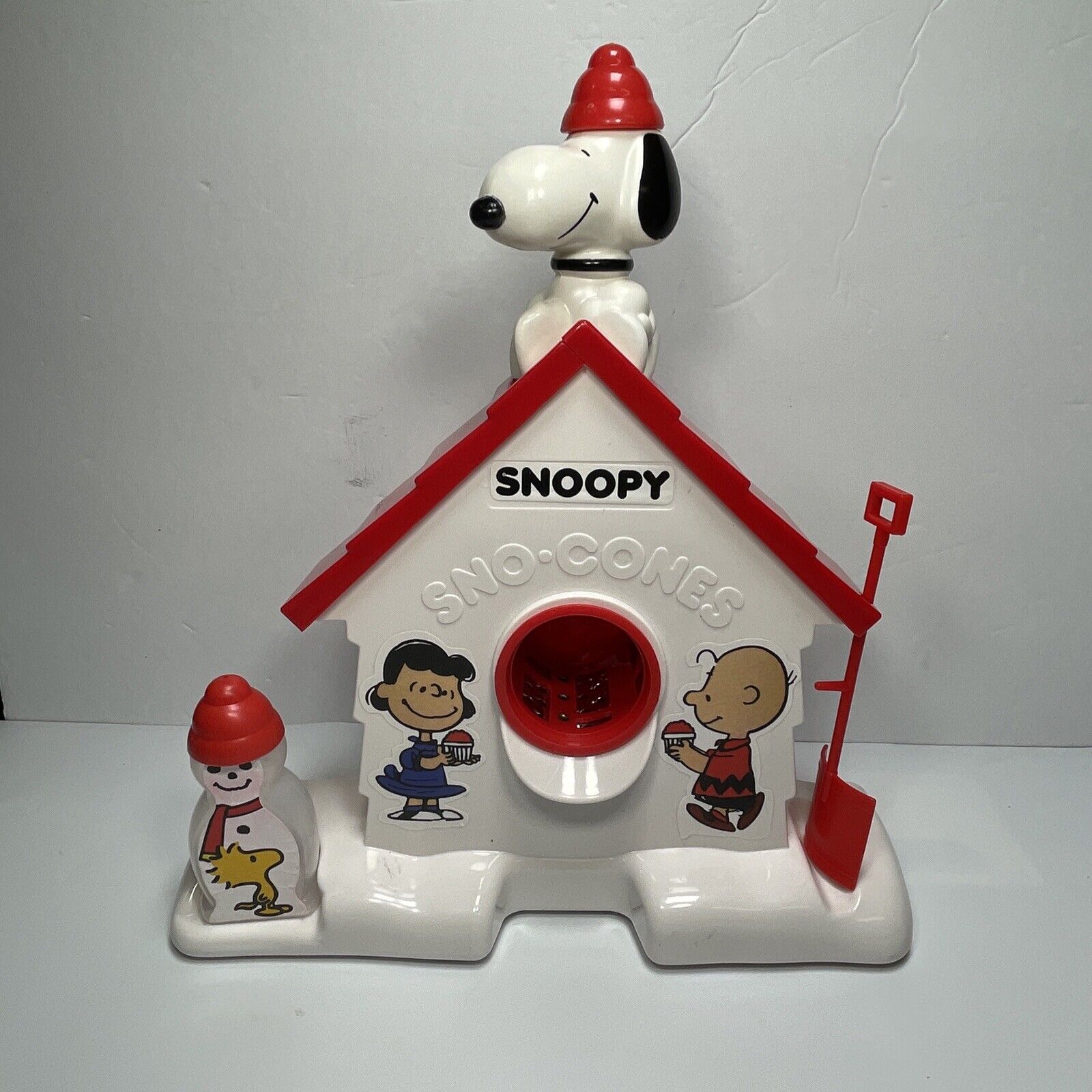 VTG 1980’s Snoopy Snow Cone Machine Peanuts Charlie Brown Cra-Z-Art Shave Ice