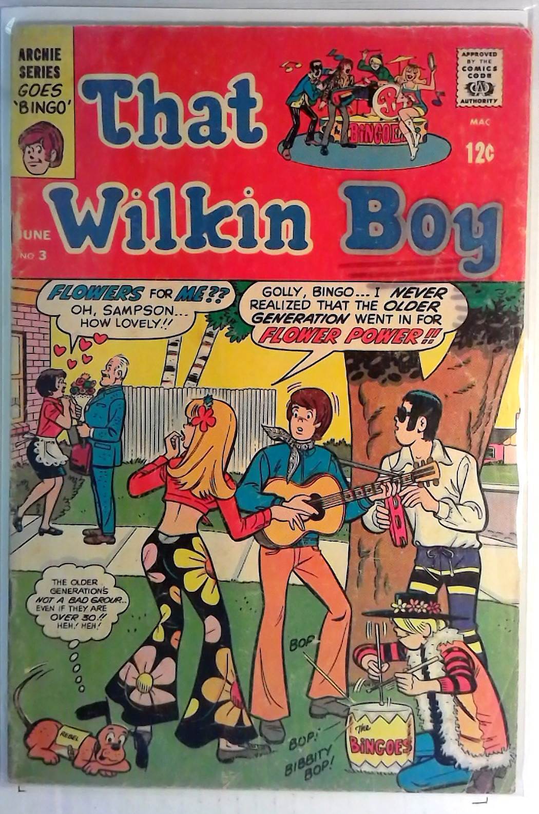 That Wilkin Boy #3 Archie Comics (1969) GD/VG 1st Print Comic Book