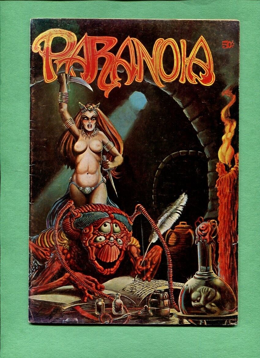 Paranoia #1 Underground Comic Co. & Sons 1972 Larry Todd Charles Dallas