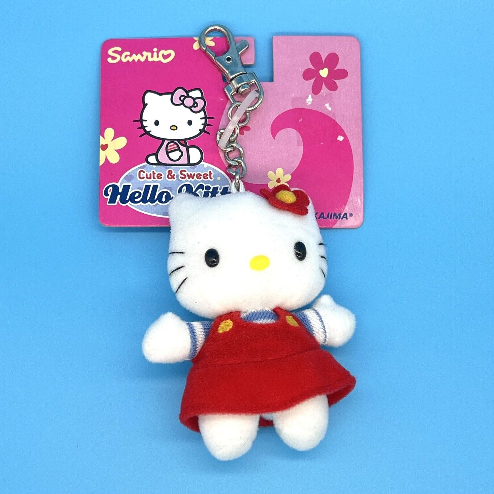 Hello Kitty Keychain 2002 Nakajima Sanrio 4\