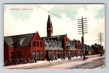 Ogden UT-Utah, Union Depot, Antique, Vintage Souvenir Postcard picture