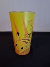 Pokemon Pikachu Face Logo Yellow Pint Glass Cup by Just Funky 2015  picture