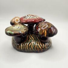  Mushrooms Ceramic Glazed Decor / Decorative Unique Art  picture