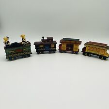 Vintage, Holiday Collection, Ceramic Christmas Train, 4 piece Set picture