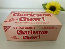 Vtg CHARLESTON CHEW Biggie Strawberry Candy Advertising Display Box Nabisco 80’s picture