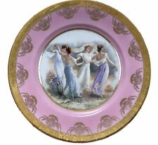 Vintage Four Dancing Muses - Decorative Plate, JKW Decor Stamped picture