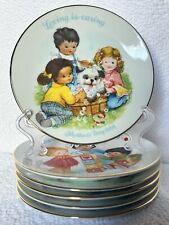 Avon Mothers Day Collector Plates Vintage 1989, 90, 91, 92, 93, 94 Excellent picture