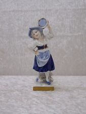 GDR Design Unterweissbach Porcelain Figure Dancer With Tambourin Vintage - 15 CM picture