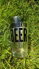 BEER GLASS PINT 16 OZ, CLEAR WILL WORK FOR BEER,GREAT IDEA FOR GIFT picture