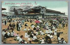 Brighton Beach Baths Brighton Beach Coney Island NY Vintage Postcard Posted 1910 picture