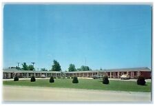 c1960's Motel 46 Cars Roadside Sandusky Michigan MI Unposted Vintage Postcard picture