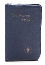 1941 US Armed Forces New Testament Psalms WWII VTG. W/Franklin D Roosevelt picture
