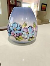 Madeline Originals- VTG Hand painted Vase- Rare Floral picture