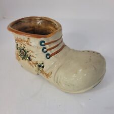 Rubens Originals Shoe Boot  Planter Vintage Ceramic  6.5 x 3