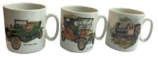 3 VTG Villeroy & Boch Mugs, Train And Cowboy, Rolls Royce 1909, Ford T 1908 picture