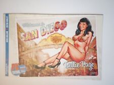 Bettie Page #1 9.0 VF/NM Linsner Variant Cover SDCC 2017 B Rare Comic Book  picture