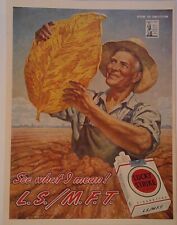 1945   Lucky Strike See what i mean L.S./M.F.T.  Cigarettes Vintage Magazine Ad picture