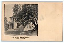 1909 The Shesler Deaconess Home House Sioux City Iowa IA Newcastle NE Postcard picture