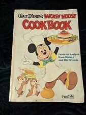 Original Walt Disney's Mickey Mouse Cookbook 1975 Paperback Vintage Golden Book picture