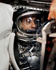ALAN SHEPARD ASTRONAUT IN FREEDOM 7 BEFORE LAUNCH - 8X10 NASA PHOTO (EP-495) picture