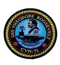 USS Theodore Roosevelt CVN-71 Patch –With Hook and Loop picture