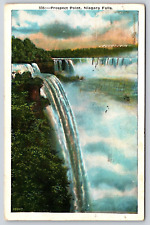 Vintage Postcard New York, Prospect Falls, Niagara Falls, NY c1934 picture