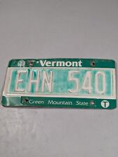 License Plate Vermont Green Mountain State Maple Tree  #EHN 540 Expired  picture